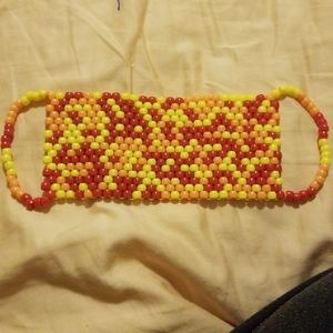 Multicolored kandi mask